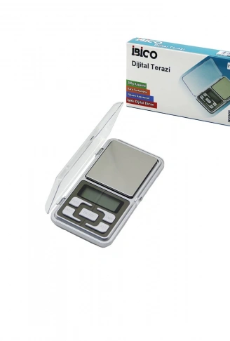 MİNİ=6X12CM HASSAS TARTI - TERAZİ 300GR/0.01GR ŞEFFAF PLS.KAPAKLI - PİLLİ= 2PCS İNCE (4940)