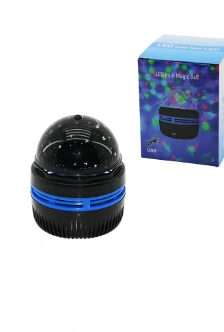 MİNİ GECE LAMBASI PİLLİ - USBLİ GÜN IŞIK - RENKLİ IŞIK RENK DEĞİŞTİRME - MANUEL DÖNERLİ (4940)