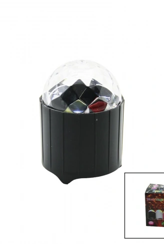 MİNİ HOPARLÖR SPEAKER IŞIKLI - GECE LAMBASI TYPE-C ŞARJLI 6W  BR-037 (4940)