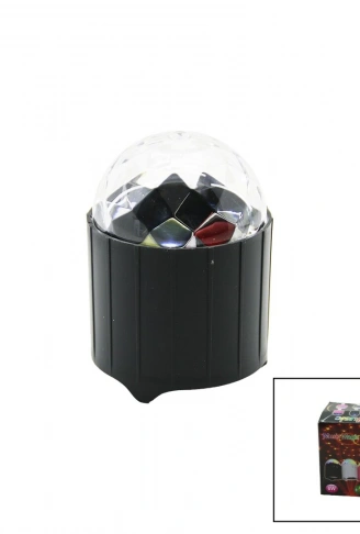 MİNİ HOPARLÖR SPEAKER IŞIKLI - GECE LAMBASI TYPE-C ŞARJLI 6W  BR-037 (4940)
