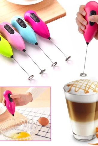 Mini Pilli Karıştırıcı ve Köpürtücü El Mikseri (4940)