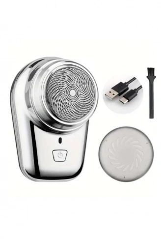Mini Shaver Sıfır Sakal Taşınabilir Şarjlı Tıraş Makinesi IPX6 Korumalı  (4940)