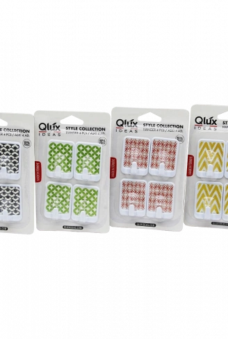 MİRAGE 4 PARÇA  KARE YAPIŞKAN ASKI (4940)