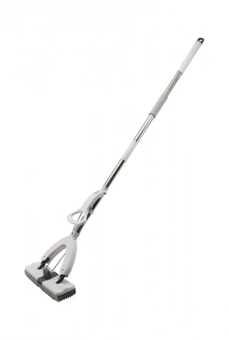 MOP KENDİNDEN SIKMALI PVA SÜNGER MOP - KELEBEK MOP KROM SAP = 110CM + PLASTİK BAŞLIK=135CM (4940)