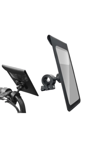 Motosiklet Bisiklet 360° Döndürülebilir Su Geçirmez Telefon Kılıfı Telefon Tutucu 4’’-7.2 İnç - Lisinya