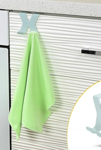 Mutfak Banyo Dolap Kapağına Takılan Meta Havlu Askılığı Aparatı (4940)