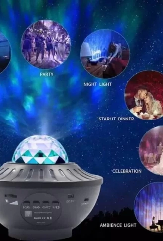 Müzikli, Bluetooth Bağlantılı, Işık Küresi (4940)