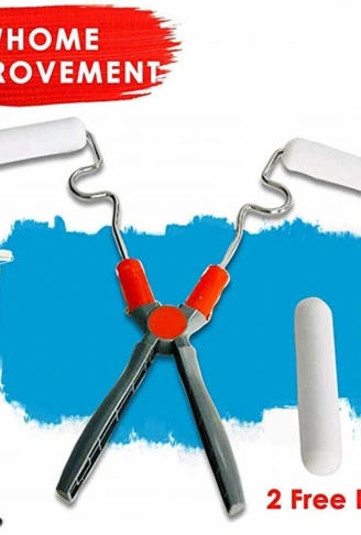 Nano Süngerli Damlatmaz Mobilya ve Duvar Boyama Rulosu Hem Köşe Hem Düz Zemin (4940)