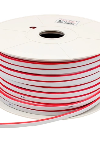 NEON LED ŞERİT PEMBE 100 METRE 12 VOLT (5,6*12,10MM) (4940)