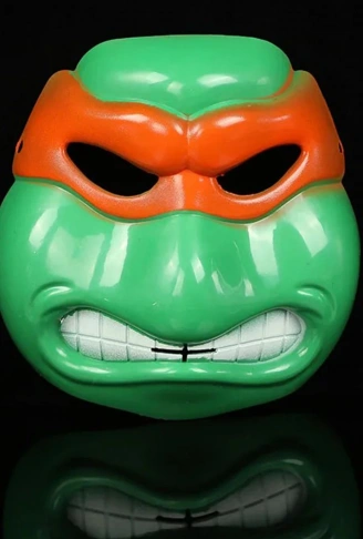 Ninja Kaplumbağalar Maskesi Michelangelo Maskesi (4940)