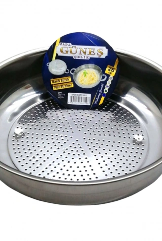 NO-1 - 26CM BASIK SÜZEK METAL SÜZGEÇ (4940)