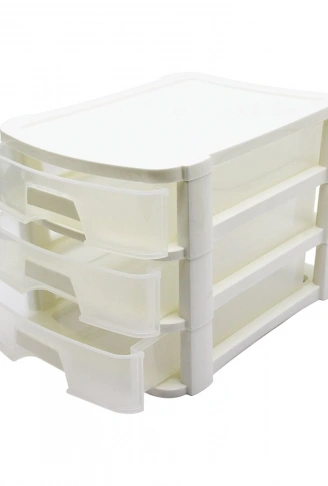 NO:4 ÇEKMECE 3 KATLI 27.8X35.5X25.5CM (4940)