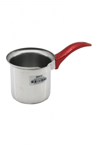 NO-5  ÇELİK CEZVE  KIRMIZI KULP (4940)