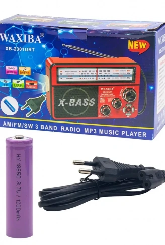 Nostaljik Radyo WAXIBA Nostaljik Radyo Bluetooth Fm Usb XB-2301RT (4940)
