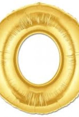 O Harf Folyo Balon Altın Renk  40 inç (4940)