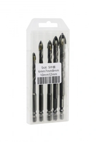 OK UCU TİPLİ   5PCS   ÇOK AMAÇLI MATKAP UCU   6-7-8-10-12MM (4940)