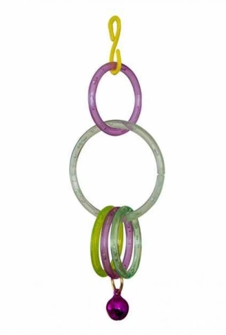 Olimpik Kuş Oyuncak Halka 5 x 14 cm 5 li