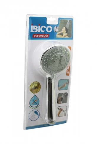 ORTA BOY YUVARLAK - BOMBELİ =9.7CM DUŞ BAŞLIK KADEMELİ VAKUMLU KROM GÖVDE - GRİ ZEMİNSAP:14.5CM (4940)