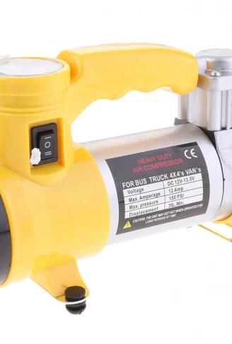 Oto Araba Lastik Şişirme Kompresörü Pompası Işıklı 150 Psı YAGE (4940)