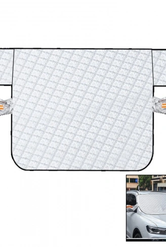 OTO - ARAÇ BUZ ÖNLEYİCİBRANDA 150X110CM AYNA KAPAKLI - EMNİYET KANATLI=KAPI SIKIŞTIRMA (4940)