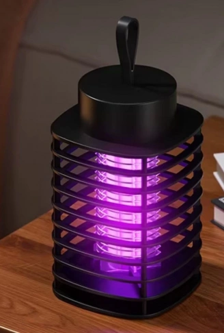 Otomatik Akıllı Sivrisinek Öldürme Lambası Şarj Elektrik Çarpması Sivrisinek Kovucu Lamba Öldürmek Masaüstü Duvar Asmak Sinek Kıran Y20 (4940)