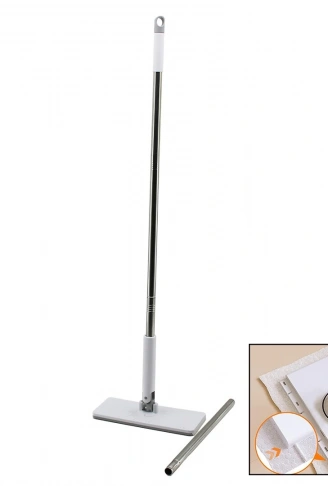 OTOMATİK BEZ DEĞİŞTİREN MOP SAP ÇEK=BEZ BIRAK - SAP İT=BEZ TUT 360° BAŞLIK=9.5X25CM- SAP:115CM (4940)
