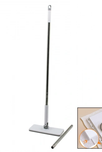OTOMATİK BEZ DEĞİŞTİREN MOP SAP ÇEK=BEZ BIRAK - SAP İT=BEZ TUT 360° BAŞLIK=9.5X25CM- SAP:115CM (4940)