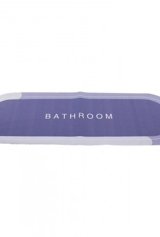 OVAL   DÜZ RENKLİ  SU EMİCİ - SİHİRLİ  BANYO PASPASI  ELASTİK  116 X 37.5CM (4940)