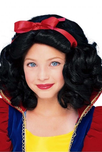 Pamuk Prenses Peruğu Kırmızı Fiyonklu (4940)