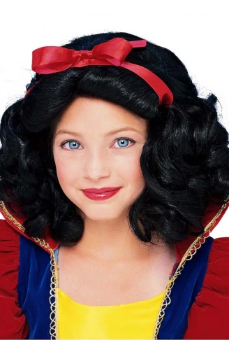 Pamuk Prenses Peruğu Kırmızı Fiyonklu (4940)