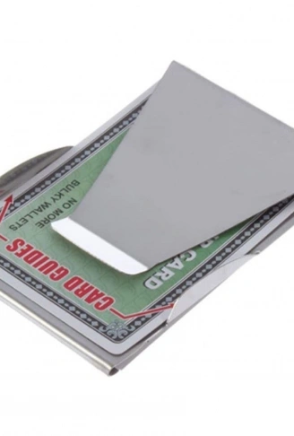 Paslanmaz Çelik Cüzdan Slim Clip (4940)