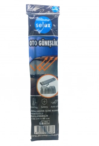 PAT PAT BALONLU OTO ARAÇ GÜNEŞLİK VANTUZLU 130X60CM (4940)