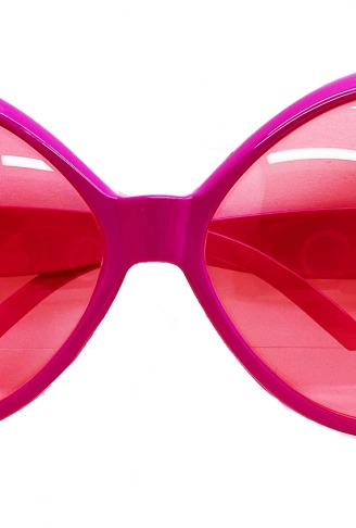 Pembe Renk Yeşilçam Nostalji 80li Yıllar 90lı Yıllar Parti Gözlüğü (4940)