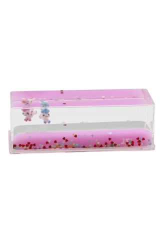 PEMBE SU HAYVAN - YILDIZ D.GEN MİKA YÜZEN BATMAYAN DEKORATİF BİBLO AKVARYUM4.7X13.6X4.5CM (4940)