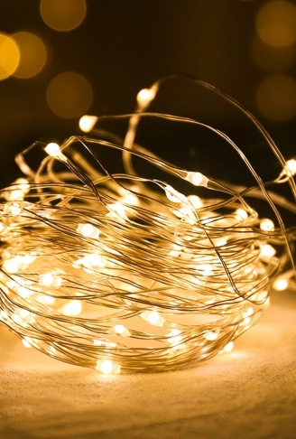 Peri Led Işık 28 Ledli 3 Metre Sarı Led Şerit Aydınlatma Spot Led (4940)