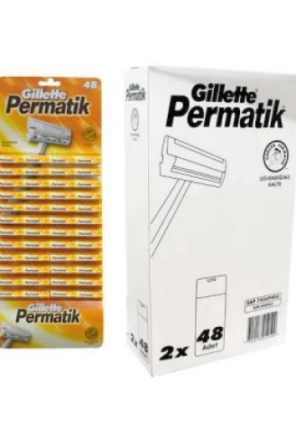 PERMATİK TEK SAPLI JİLET 96 PARÇA (4940)