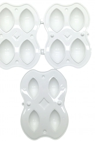 PLASTİK 4LÜ İÇLİ KÖFTE YAPMA KALIP APARATI (4940)