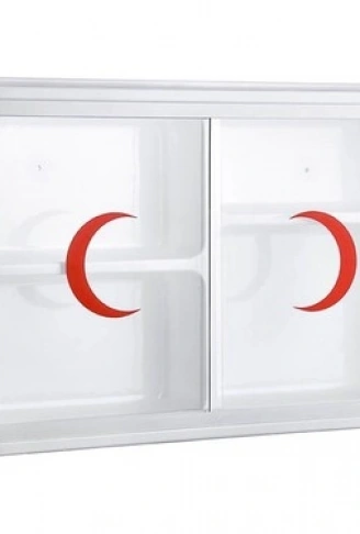 PLASTİK ECZA DOLABI 35x50x10cm (4940)