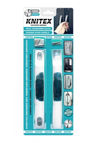 PLASTİK KROM KAPLAMA DUŞAKABİN KOLU 10MM (4940)