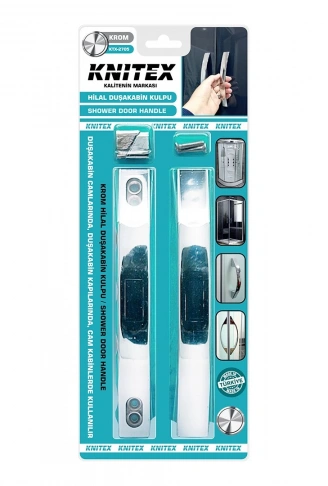 PLASTİK KROM KAPLAMA DUŞAKABİN KOLU 10MM (4940)