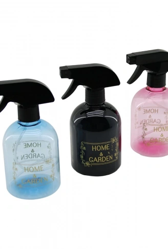 PLASTİK LARA - 500ML HOME GARDEN RENKLİ PLASTİK BOŞ SPREY ŞİŞE (4940)