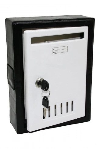 PLASTİK SİYAH POSTA KUTUSU (4940)