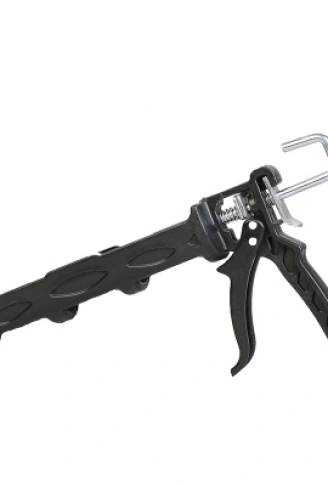 PLASTİK SİYAH SARI SOĞUK SİLİKON TABANCA (4940)