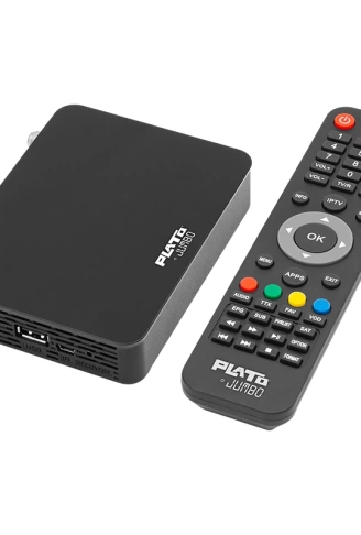 PLATO JUMBO LINUX TABANLI ETHERNET GİRİŞLİ IP TV UYDU ALICISI (YOUTUBE*WİFİ* DOLBY) (4940)