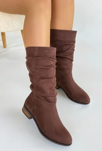 Plod Kahverengi Süet Çizme