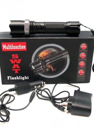 Polis El Feneri Zoomlu Selektörlü El Feneri 500 metre (4940)