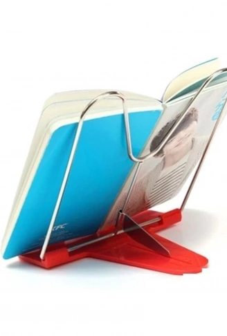 Portatif Ayarlanabilir Metal Kitap Okuma Standı Aparatı Aleti (4940)