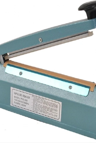 Poşet Ağzı Torba Kapatma Yapıştırma Makinası Demir 20 Cm (4940)