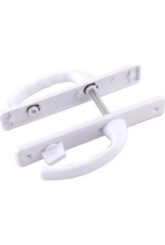 POŞETLİ BANYO-WC - KİLİTLİ BEYAZ PVC KAPI KOLU (4940)