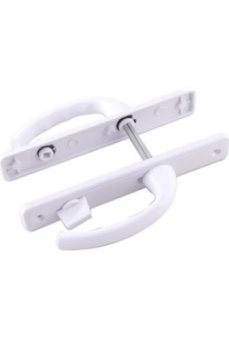 POŞETLİ BANYO-WC - KİLİTLİ BEYAZ PVC KAPI KOLU (4940)